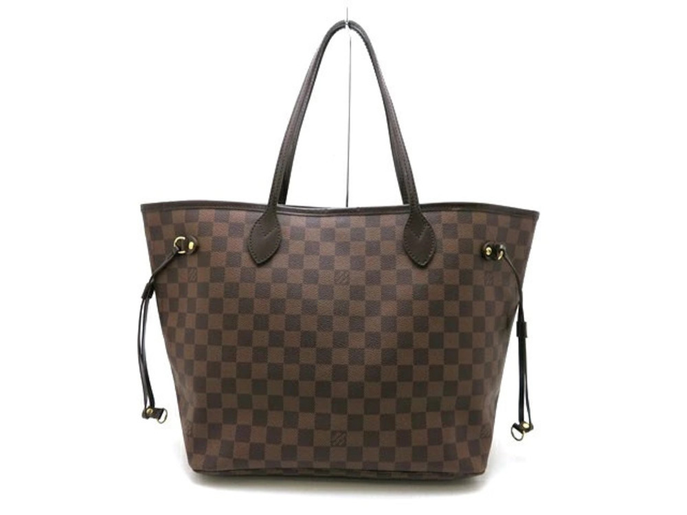 LOUIS VUITTON Neverfull Tote Bag Damier